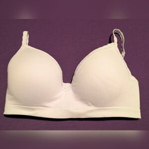 Victorias Secret Pink Pale Blue Seamless Push-Up Bra Wireless